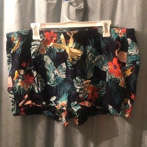 Women’s Tropical Sleep Shorts